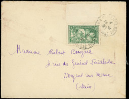 Let LETTRES DU XXe SIECLE - N°269 Bdf Obl. MARSEILLE-GARE 23/11/31 S. Env., TB - Lettres & Documents