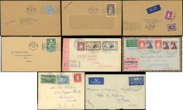 Let Irlande, 8 Lettres, Affranchissements Divers Entre 1939 Et 1958, TB - Préphilatélie