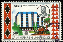 Pays : 415 (Rwanda : République)  Yvert Et Tellier N° :  1058 (o) - Oblitérés