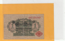 DARLEHENSKASSENSCHEINE  .  12-8-1914  .  1 MARK  N° 447.281980  .  2 SCANNES - [13] Bundeskassenschein