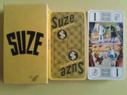 SUZE.Liqueur Du 4ème Groupe. Ancien Jeu.. Jeu De Tarot Usagé Bon état. Boite Carton - Tarot-Karten