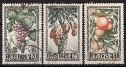 ALGERIE Timbres-poste N°279 à 281 Oblitérés TB Cote 4€50 - Gebraucht