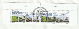 Luxembourg 2023 Institut Europeen Des Itineraires Culturels 25 Ans 2 V. CTO - Mi 2336, Yt 2279 - Unused Stamps