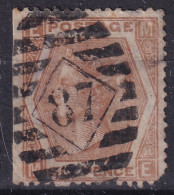 GREAT BRITAIN 1872 - Canceled - Sc# 59a Plate 11 - Oblitérés