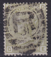 GREAT BRITAIN 1876 - Canceled - Sc# 70 Plate 15 - Oblitérés