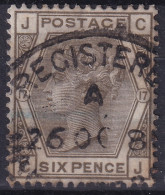 GREAT BRITAIN 1873 - Canceled - Sc# 61 Plate 17 - Used Stamps