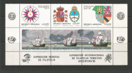 Argentina Scott # B105 MNH VF Lower Margin Block Of 6.................................dr1 - Blocs-feuillets