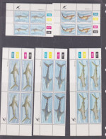 Ciskei 1983 Sharks Plated Blocks 4 MNH - Ciskei