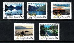 New Zealand 2010 Scenic Issues  Set Of 5 Used - - Oblitérés