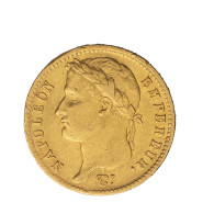20 Francs Or Napoléon 1er Tête Laurée 1811 Lille - 20 Francs (or)