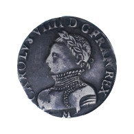 Charles IX-Teston 1566 Toulouse - 1560-1574 Karl IX.