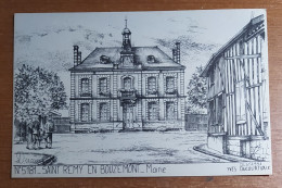 SAINT REMY En BOUZEMONT 51 La Mairie Par Ducourtioux 1991 - Saint Remy En Bouzemont