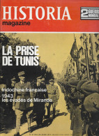 HISTORIA MAGAZINE Ww2 - N°49 - LA PRISE DE TUNIS, Indochine Française 1943 - French