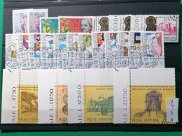 Città Del Vaticano - 1984 Serie Con Annullo - Used Stamps