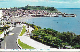 SOUTH BAY, SCARBOROUGH, YORKSHIRE, ENGLAND. USED POSTCARD   Ps8 - Scarborough