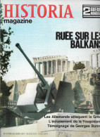 HISTORIA MAGAZINE Ww2 - N°18 - RUEE SUR LES BALKANS - French