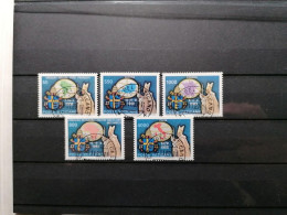 Città Del Vaticano - 1989 Serie I Viaggi Di Paolo II Con Annullo - Used Stamps