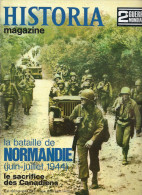 HISTORIA MAGAZINE Ww2 - N°69 - LA BATAILLE DE NORMANDIE (juin-juillet 1944) - French