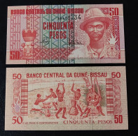 Guinee Bissau 50 Pesos 1990 P10 UNC - Guinea–Bissau