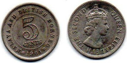 MA 25175  /   Malaya 5 Cents 1961 SUP - Malaysie