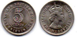 MA 25178  /   Malaya 5 Cents 1961 SUP - Malaysia