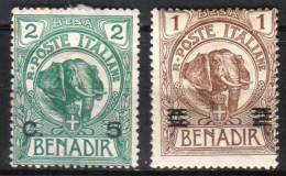Somalie Italienne - 1906 & 1923 - 2 Timbres - Somalia