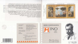 1997 Finland Art Paintings Gallen-Kakkela Complete Booklet Of 3 MNH - Ungebraucht