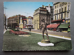 CP 13 Bouches Du Rhône MARSEILLE - Jardins Sur Le Quai Des Belges Bijouterie Au Radjah,brasserie Mont Ventoux Basso 1960 - Parken En Tuinen