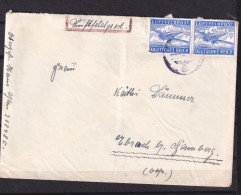 Germany 1944 LuftFeldpost Cover FPN 21848 WWII Postal History Used 15486 - Feldpost 2e Guerre Mondiale