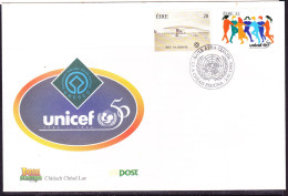 Ireland 1996 UNESCO & UNICEF  First Day Cover - Unaddressed - Brieven En Documenten