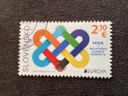 2023 Pofis 793 Yvert 879 Oblitéré Europa Peace La Paix - Used Stamps
