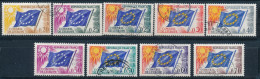 France - Service YT S27 -S 35 Obl. - Used