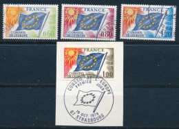 France - Service YT S46 -S 49 Obl. - Used