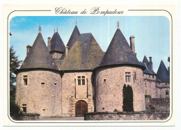 CPSM  / CPM 10.5 X 15  Corrèze Château De POMPADOUR Architecture XIV° Et XV° Siècle - Arnac Pompadour