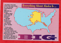 Alaska Everything About Alaska Is Big Big Big 1992 EDIT ARCTIC CIRCLE - Anchorage