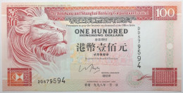 Hong Kong - 100 Dollars - 1998 - PICK 203b.3 - NEUF - Hong Kong