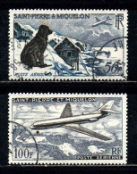 St Pierre Et Miquelon - 1957 - Avion - PA 24/25 - Oblit - Used - Oblitérés