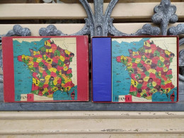 Ancien Jeu De Société Puzzle Carte De France - Other & Unclassified