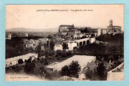 CP 07 - Lavoulte Sur Rhône - Vue Générale (côté Nord) - La Voulte-sur-Rhône