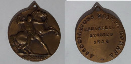 MEDAGLIA ASSOCIAZIONE STAMPA ROMANA CAROSELLO STORICO 1948 - Italie