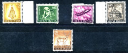 India 1965, Selection Of Items Of Basic Series SG 505, 510, 511, 515, 732 MI 27,50€ MNH (Very Clean) - Unused Stamps