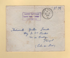 Poste Navale - Escorteur Rapide Cassard - 1959 - AFN - FM - Scheepspost