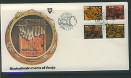 Venda 1981 Musical Instruments First Day Cover - Unaddressed 1.9 - Venda