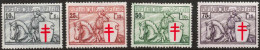 Timbres Belgique -1934 - Série Dite Chevalier - COB 394/400** MNH - Cote 625 - Ungebraucht