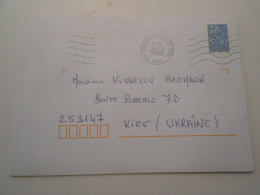 France Marianne De Lamouche , Lettre De Toulon La Rode 2005 Pour Kiev - 2004-2008 Marianne Of Lamouche