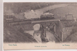 Cpa Trois-ponts   Train   1909 - Trois-Ponts