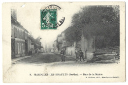 72 Marolles Les Braults  -  Rue De La Mairie - Marolles