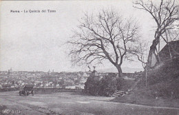 CPA - PANORAMA, LA QUERCIA DEL TASSO, BUILDINGS, TREES, STAIRS, CHURCHES - ROME - ITALY - Panoramic Views