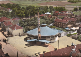 MONTOIS LA MONTAGNE - METZ - MOSELLE  -  (57)  - CPSM COULEURS DENTELEE DES ANNEES 1960...L'EGLISE - Metz Campagne