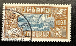 Islande 1930   Y Et T 3   Mi 140 - Poste Aérienne